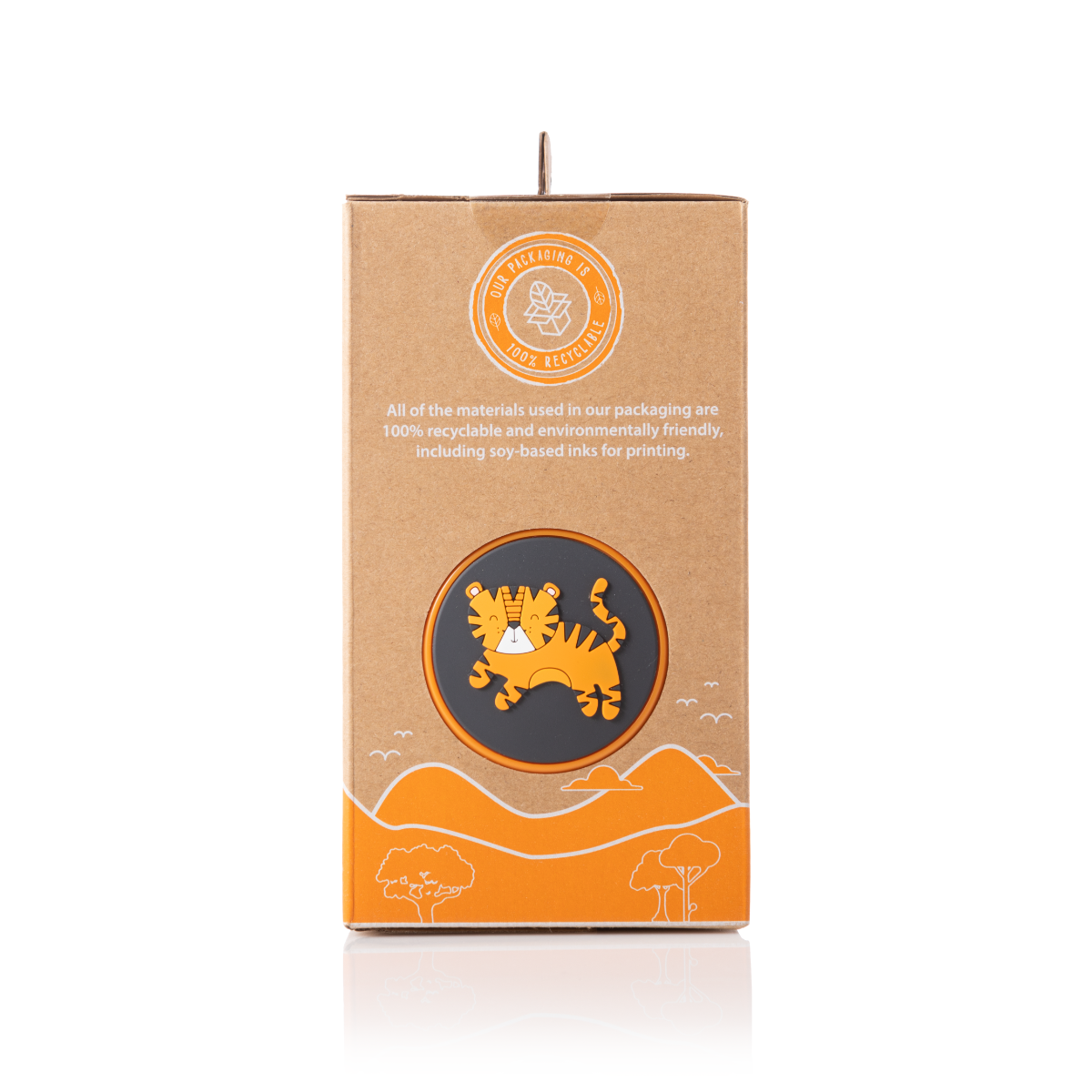 Charlie the Tiger Headphones Orange