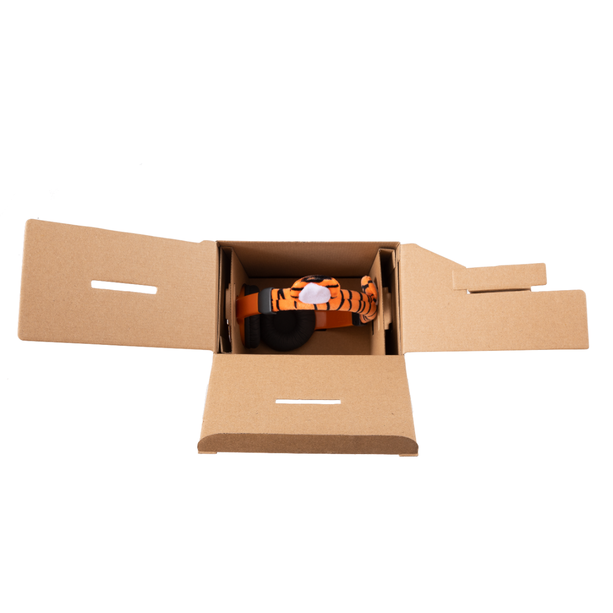 Charlie the Tiger Headphones Orange