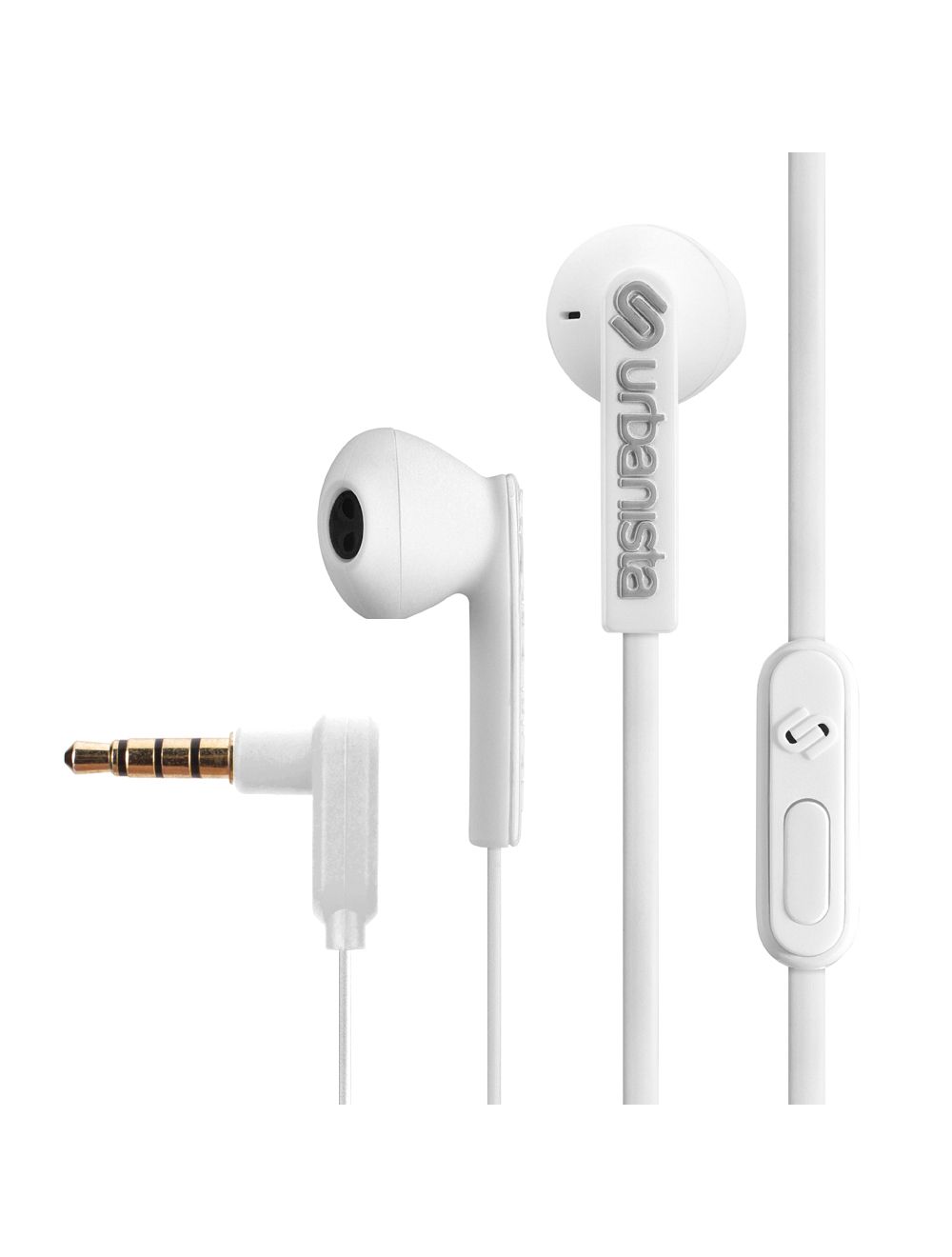 San Francisco Wired Headphones White