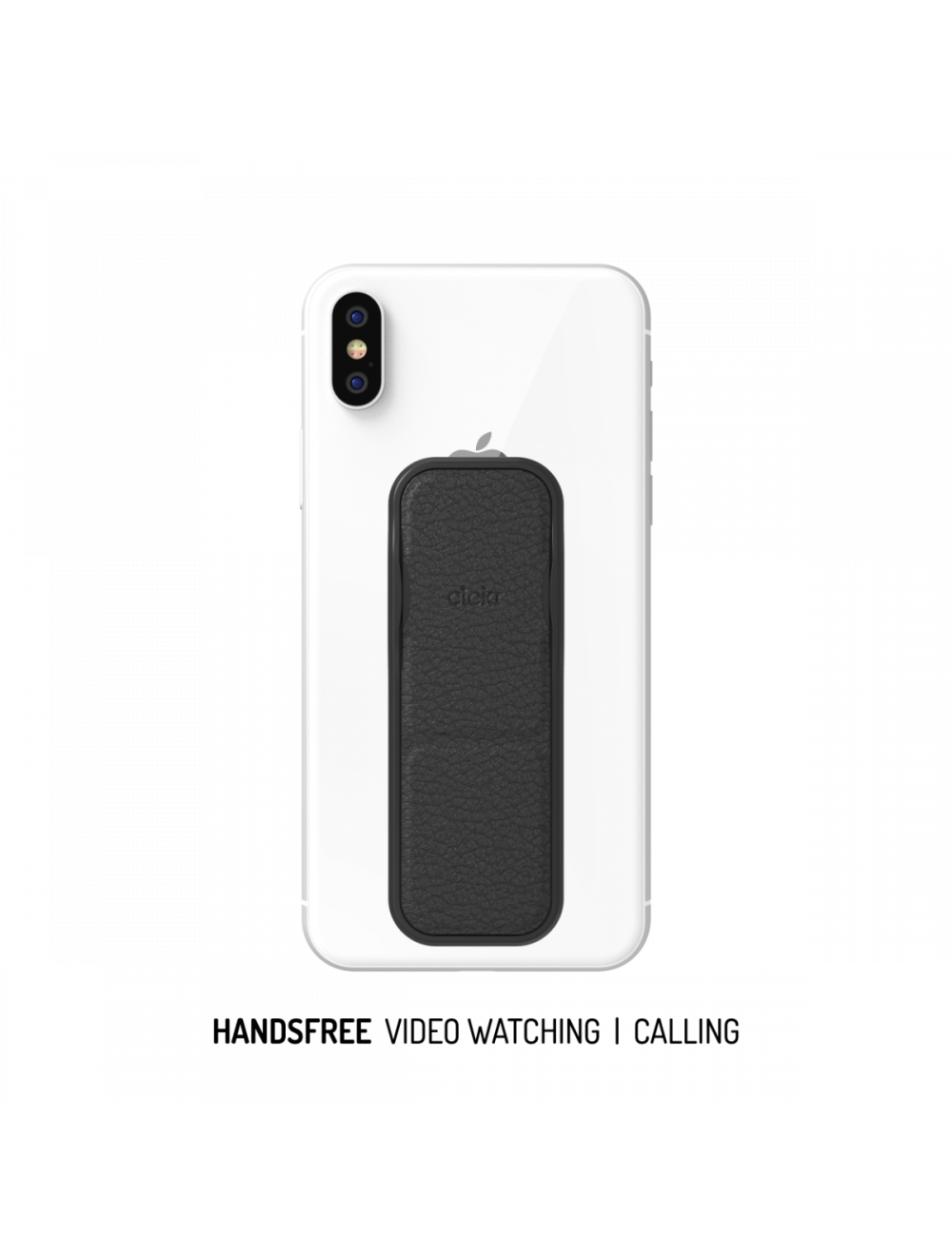 Universal Foundation Phone Stand & Grip - Black