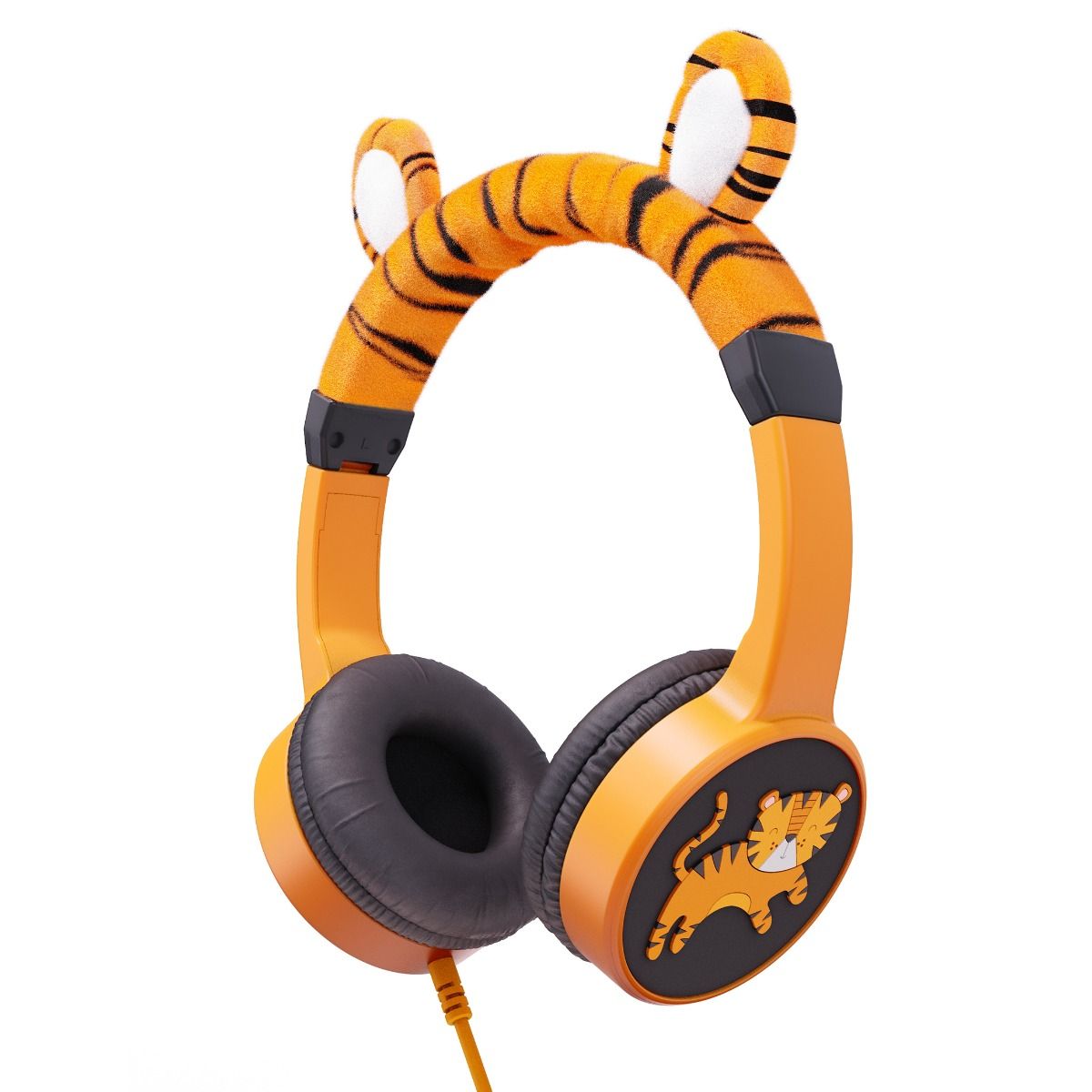 Charlie the Tiger Headphones Orange