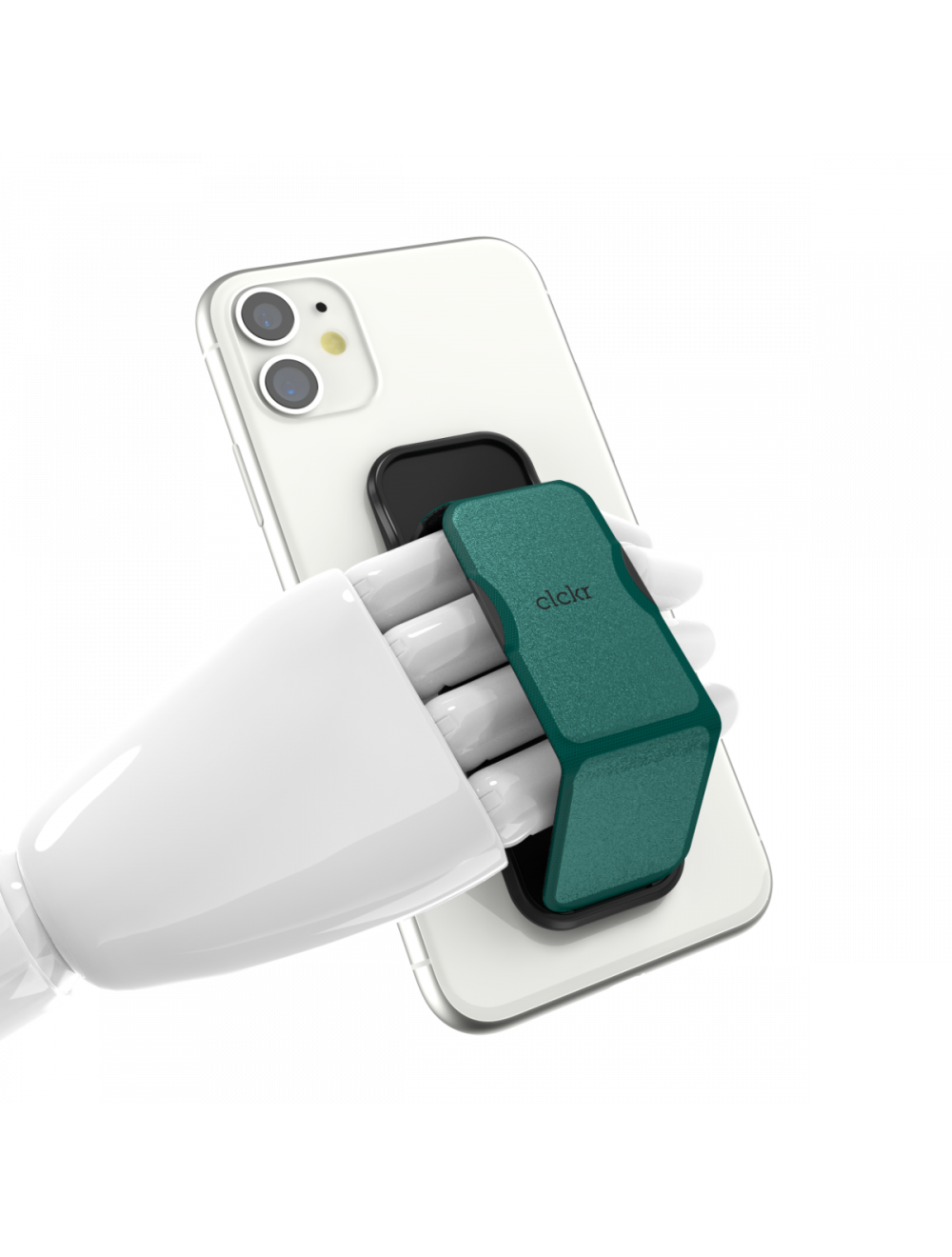 Reflective Universal Phone Stand & Grip - Green