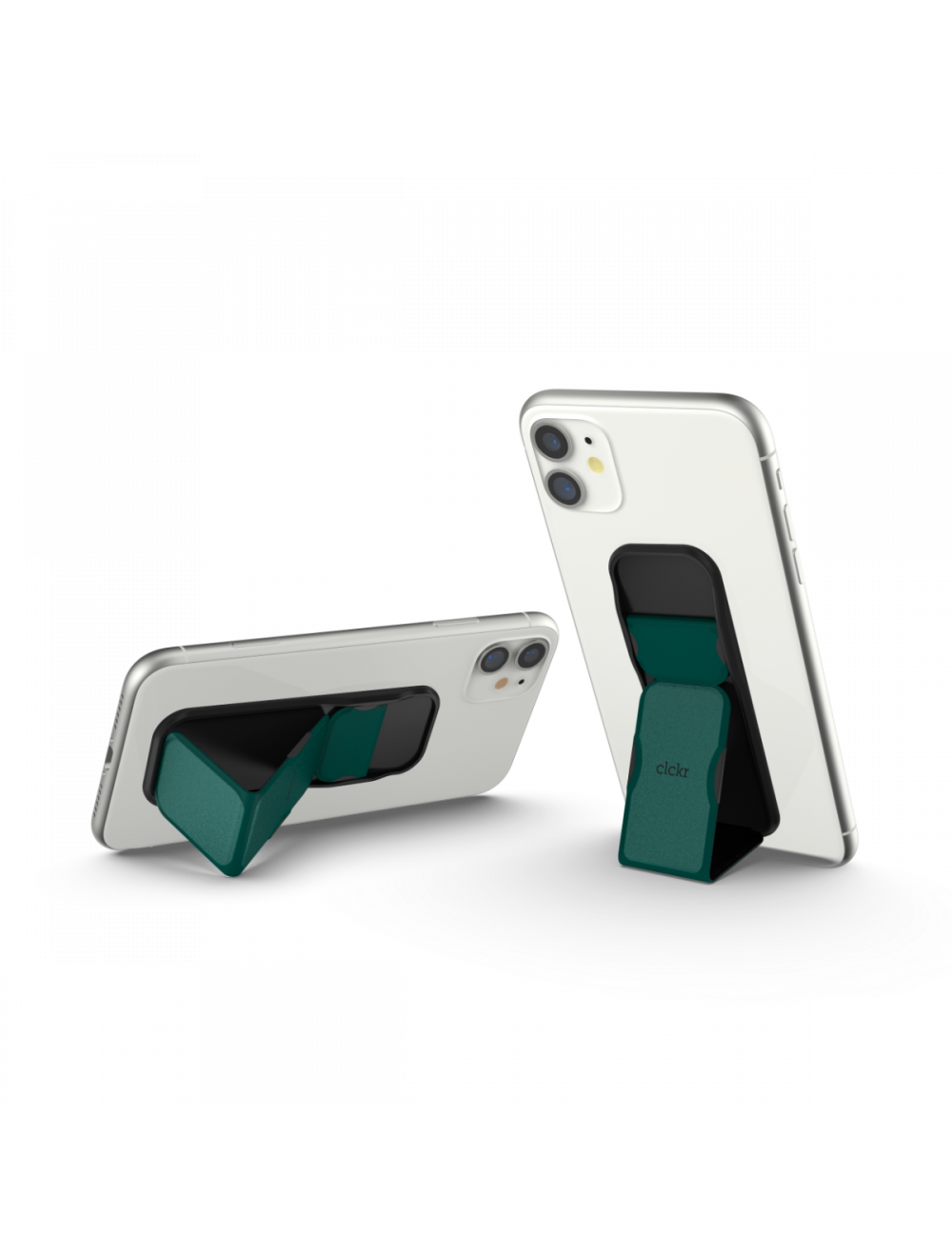 Reflective Universal Phone Stand & Grip - Green