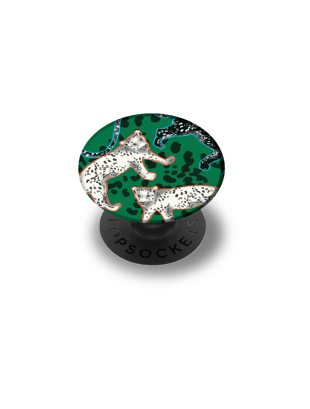 Green Leopard PopGrip