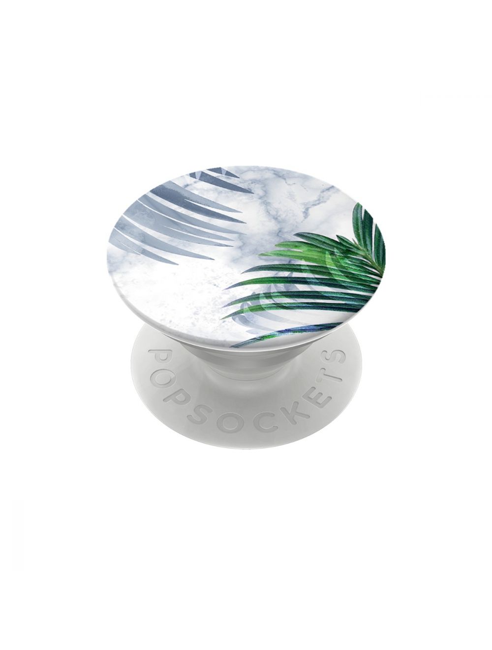 White Marble Tropics PopGrip