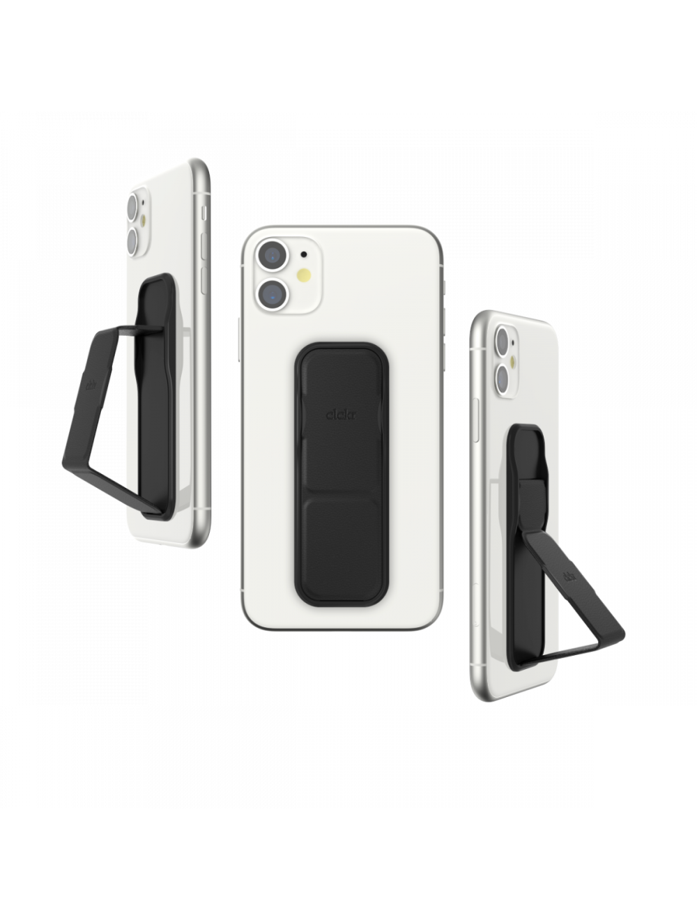 Smooth Universal Phone Stand & Grip - Black
