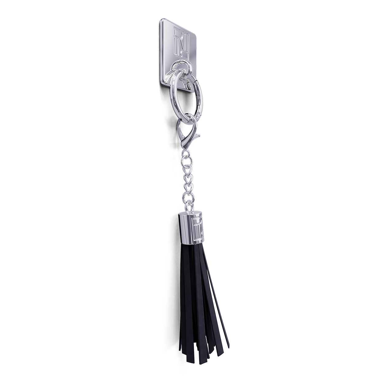 Ring Grip & Tassle - Silver