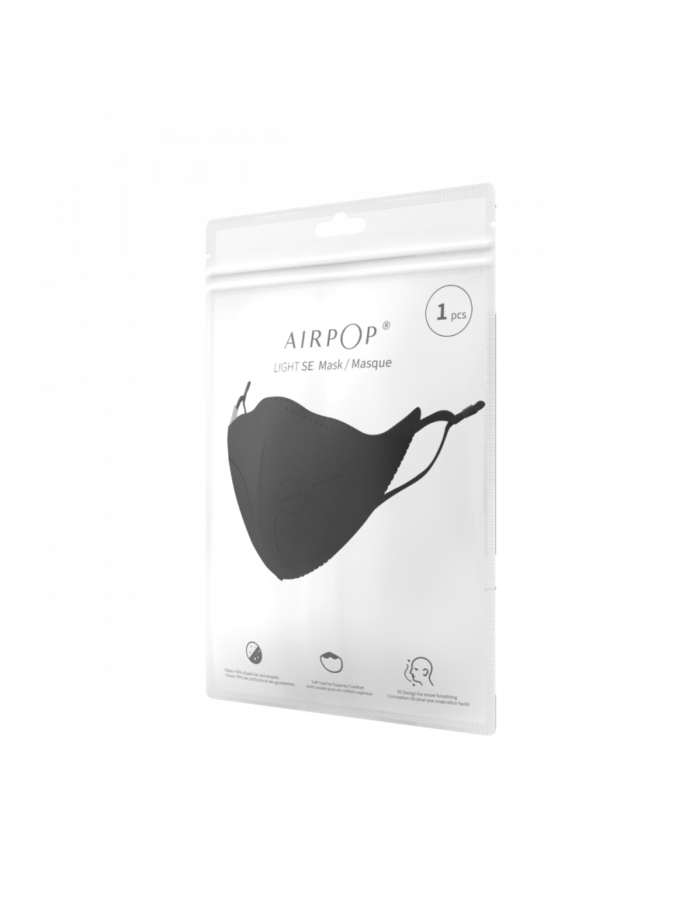 Airpop LIGHT SE (1 pcs) Black