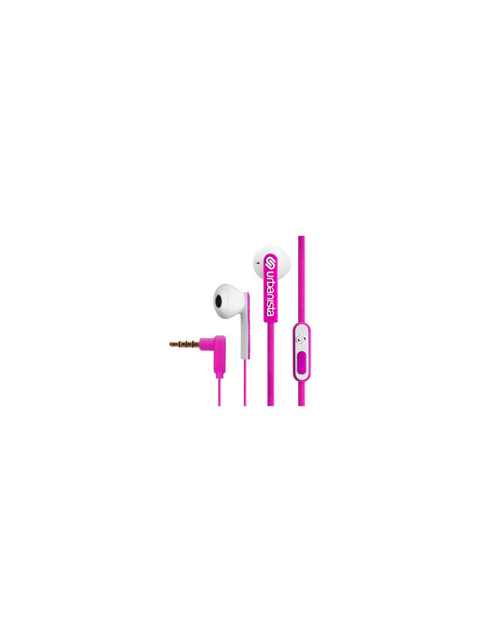 San Francisco Wired Headphones Pink