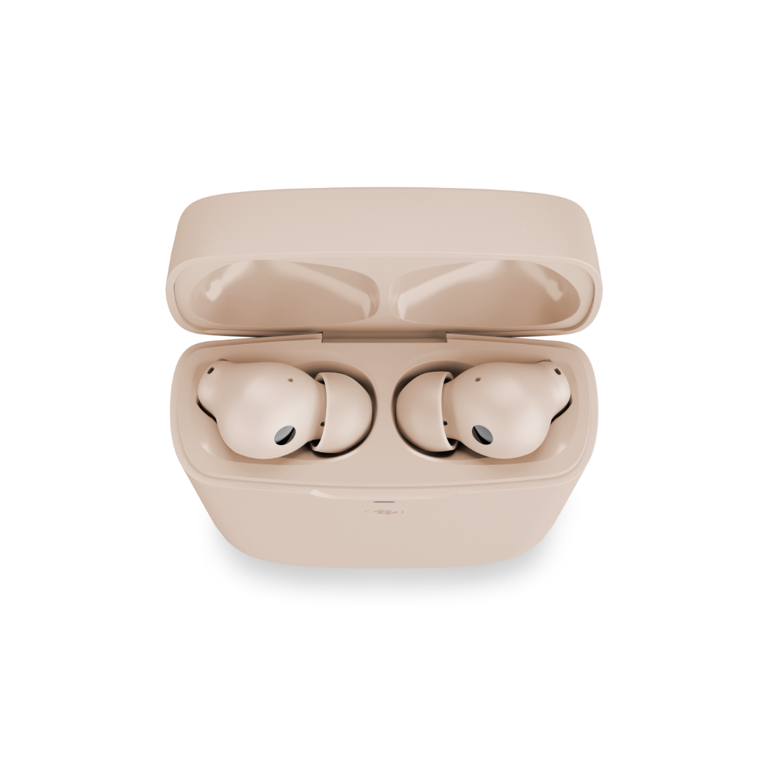Phoenix Solar Powered Bluetooth Earphones - Rose