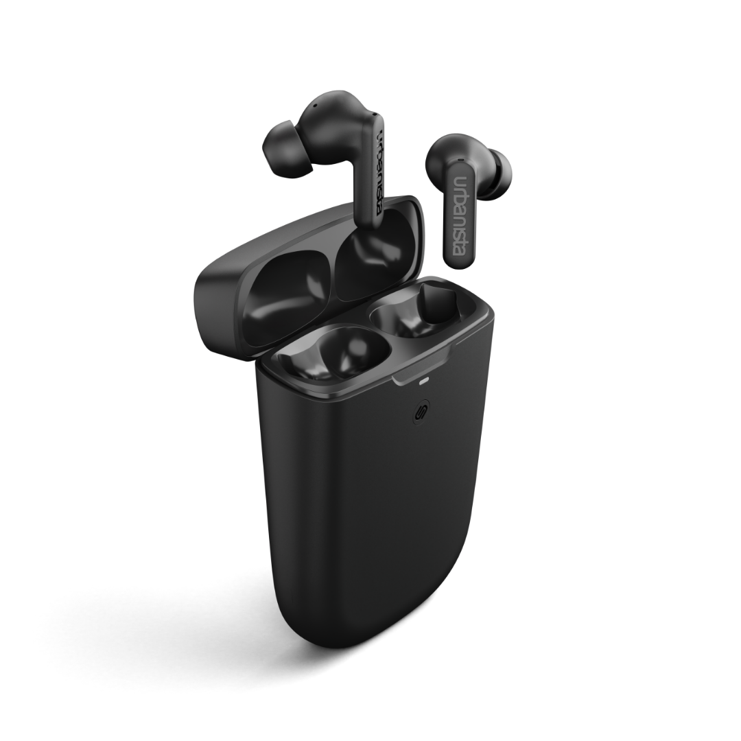 Phoenix Solar Powered Bluetooth Earphones - Black