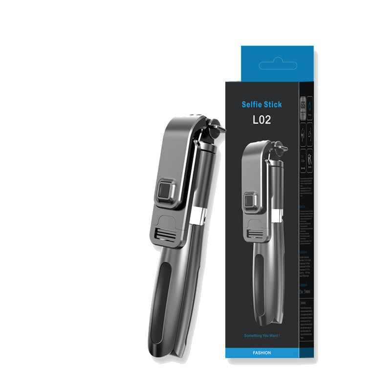 Selfie Stick Tripod Combo with Bluetooth Remote - Black