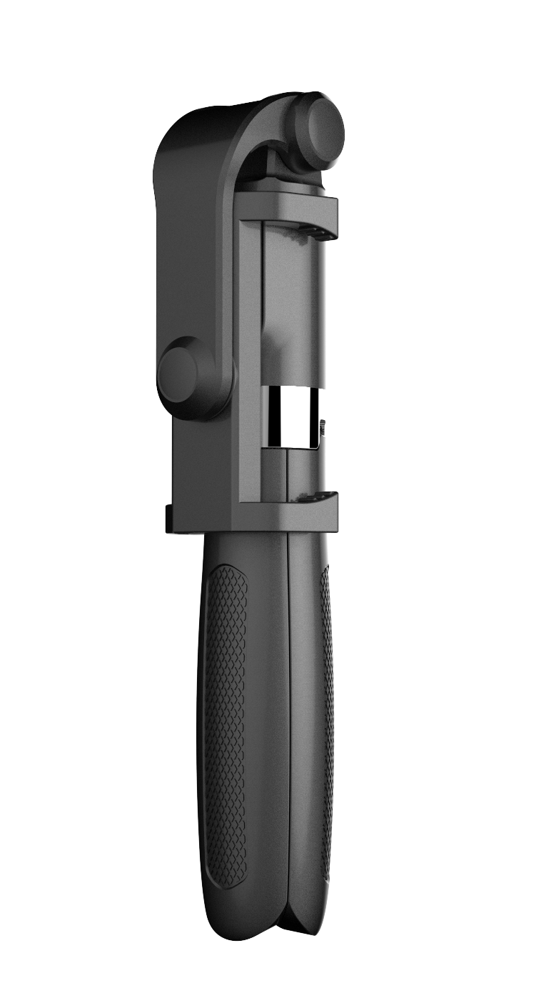 Selfie Stick Tripod Combo with Bluetooth Remote - Black