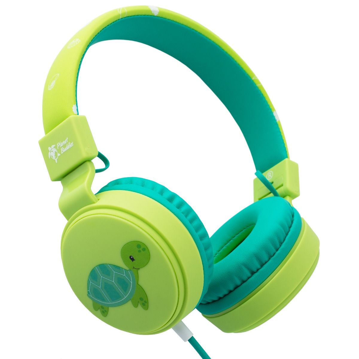 Milo the Turtle Wired Headphones Green