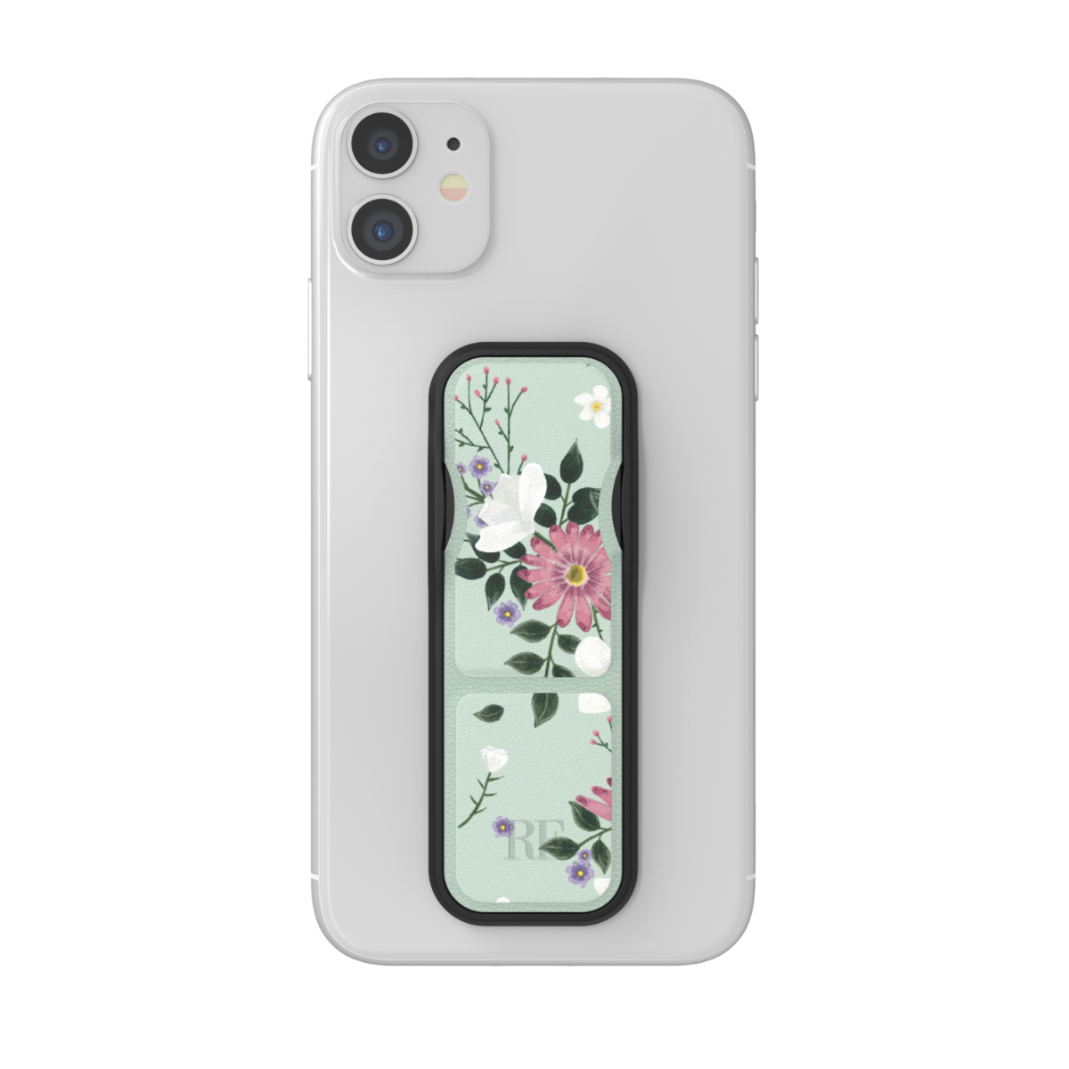Sweet Mint Floral Universal Phone Stand & Grip