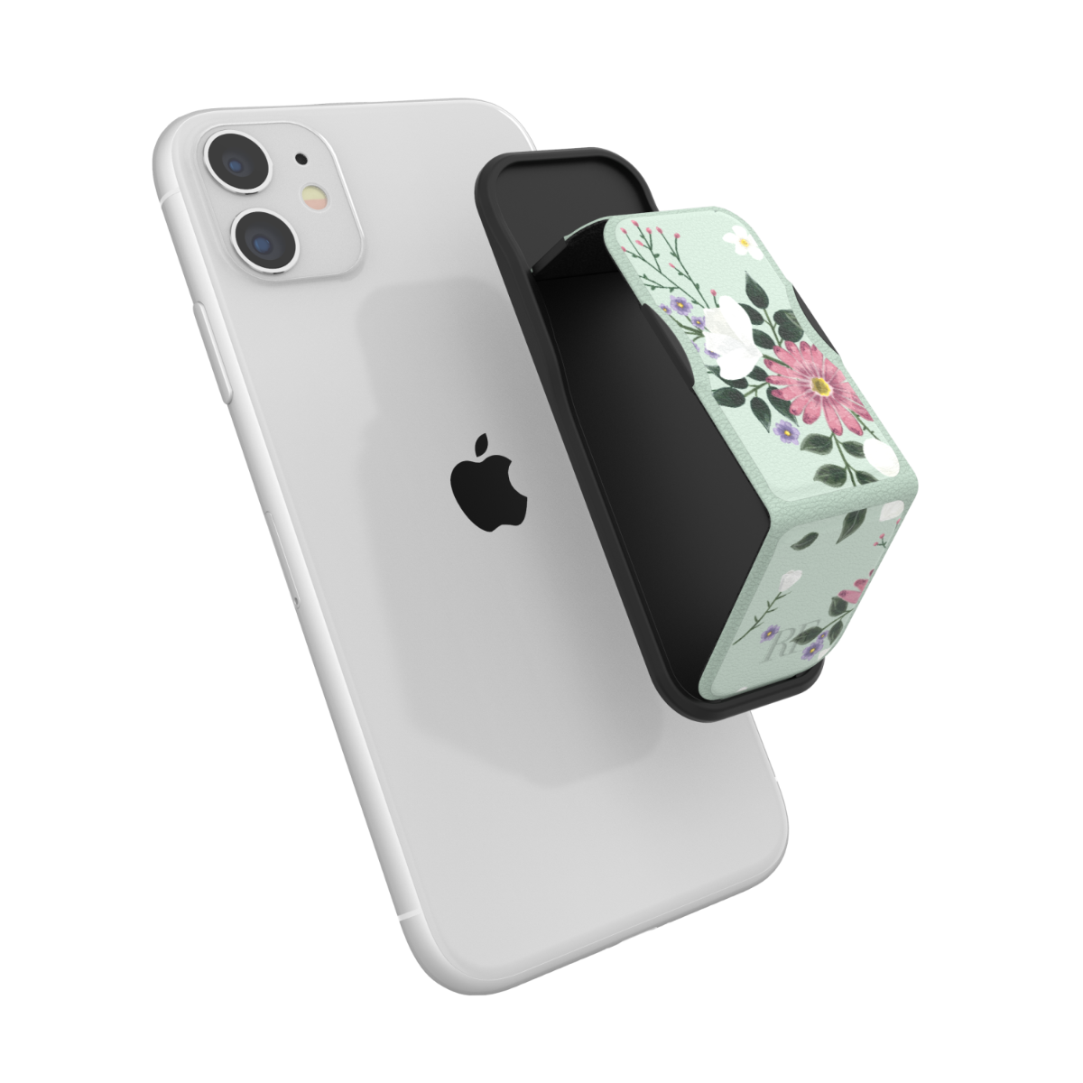 Sweet Mint Floral Universal Phone Stand & Grip