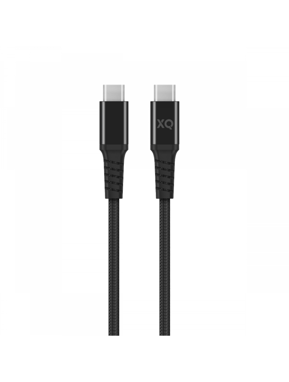 Braided USB C 3.1 to USB C 3.1 200cm Black