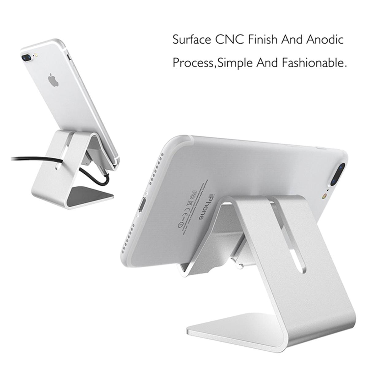 Aluminum Phone Stand - 2 Pack Black and Rose Gold