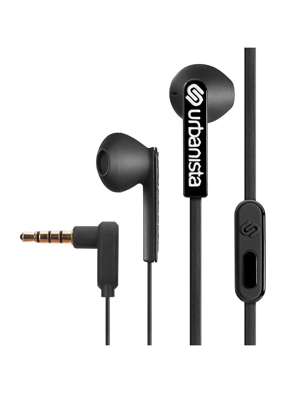 San Francisco Wired Headphones Black