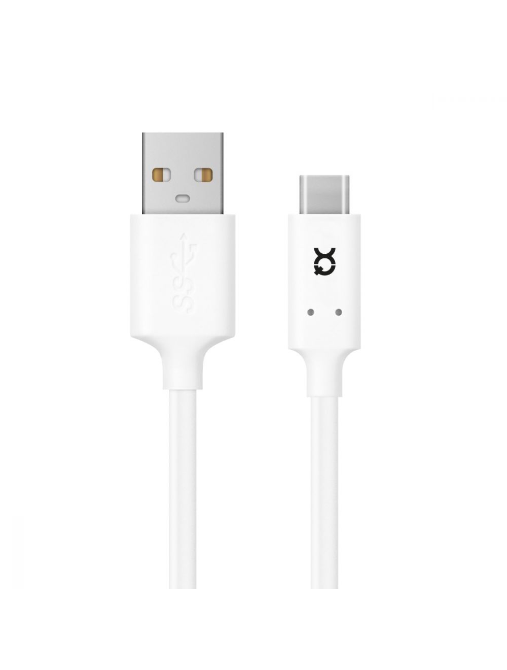 Charge & Sync USB C 3.1 to USB A 100cm White