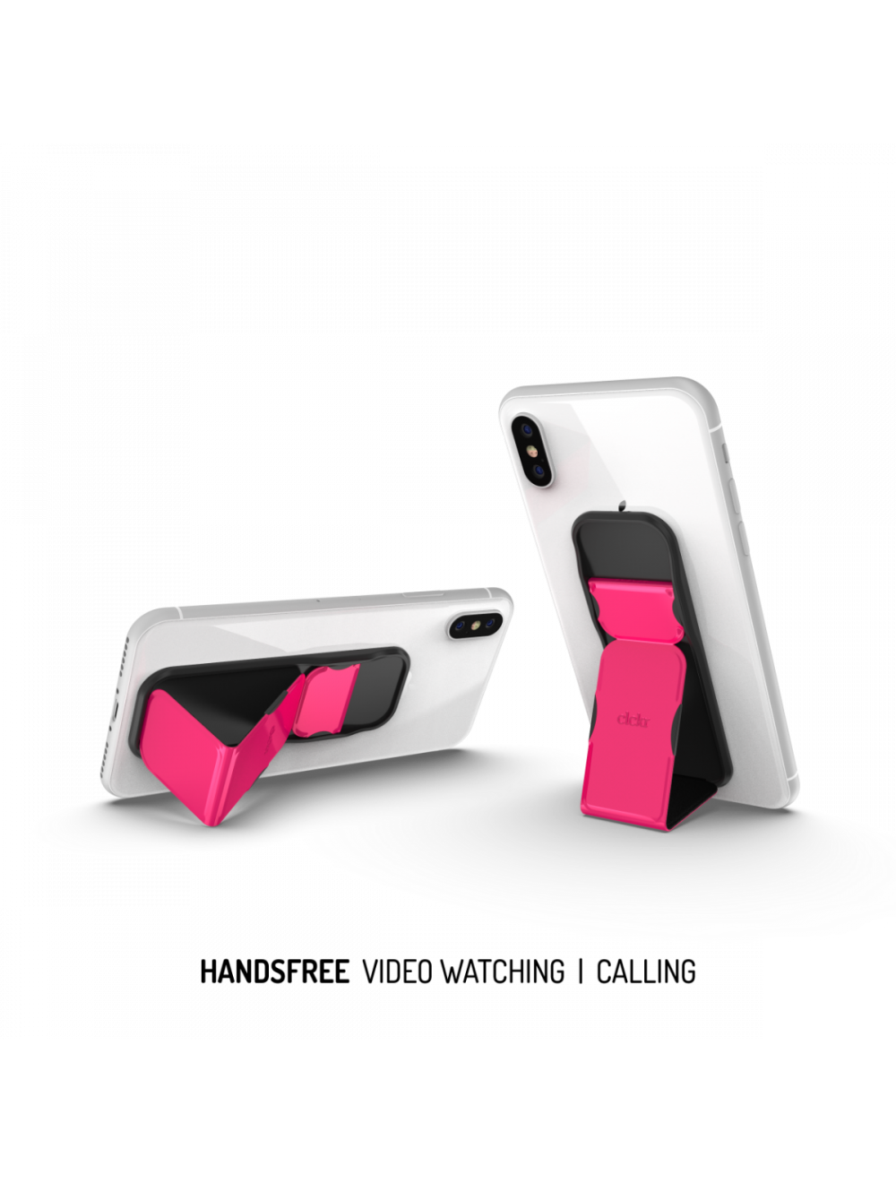 Universal Foundation Phone Stand & Grip - Pink