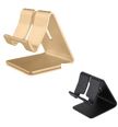 Aluminum Phone Stand - 2 Pack Black and Gold