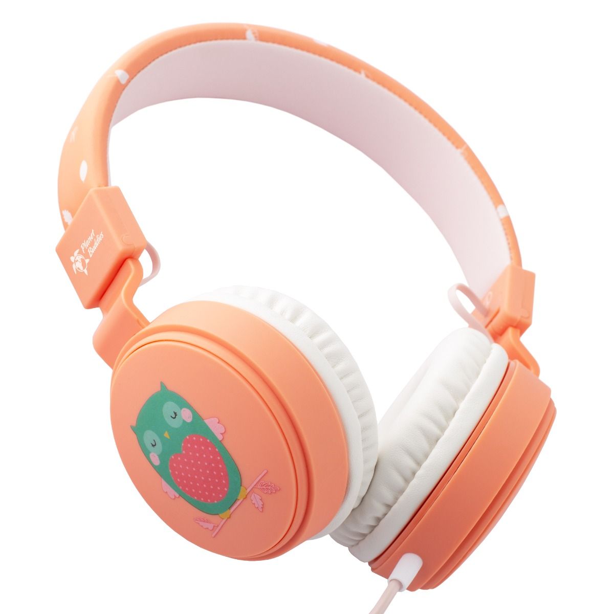 Olive the Owl Wired Headphones Pink