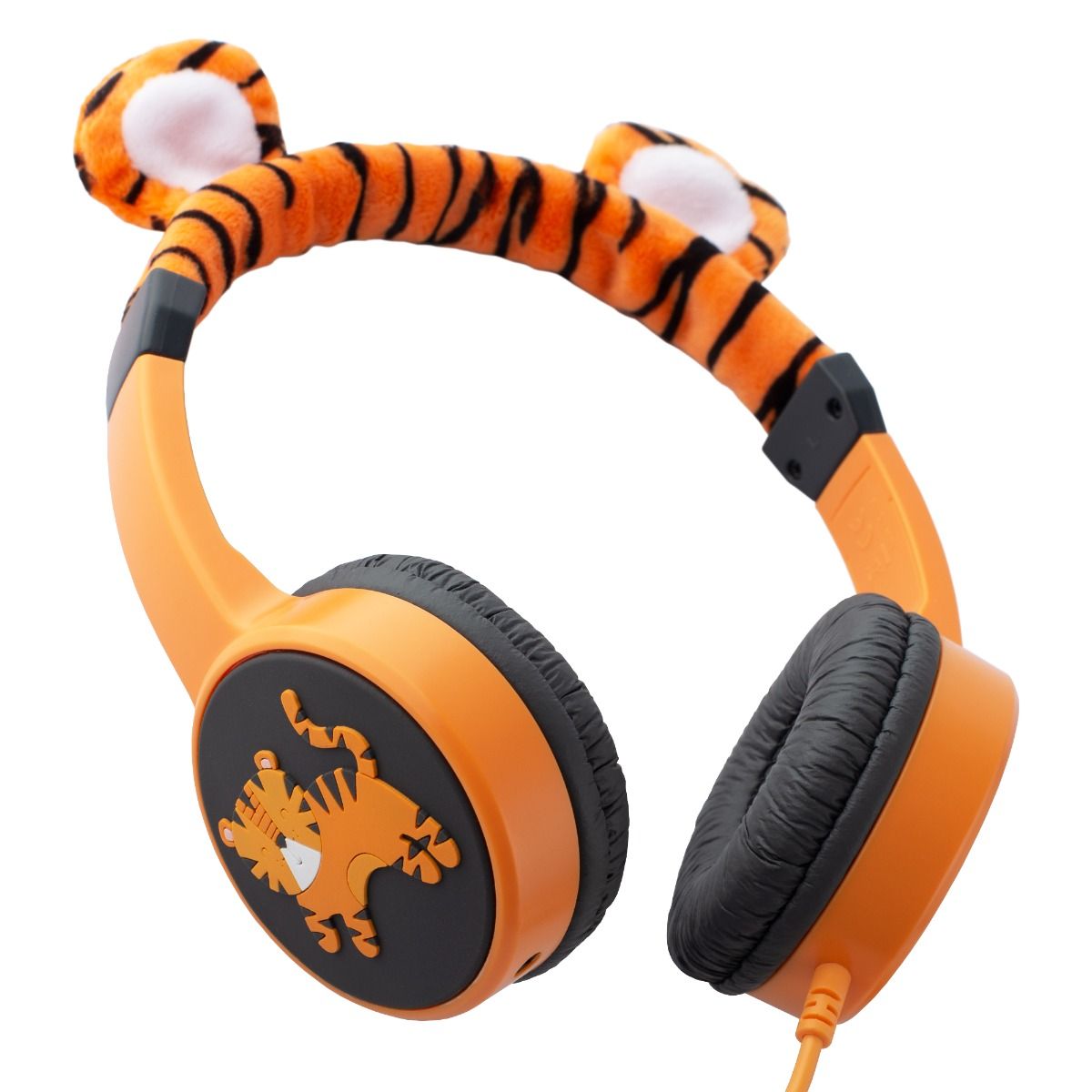 Charlie the Tiger Headphones Orange