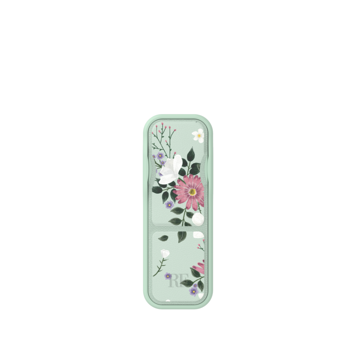 Sweet Mint Floral Universal Phone Stand & Grip