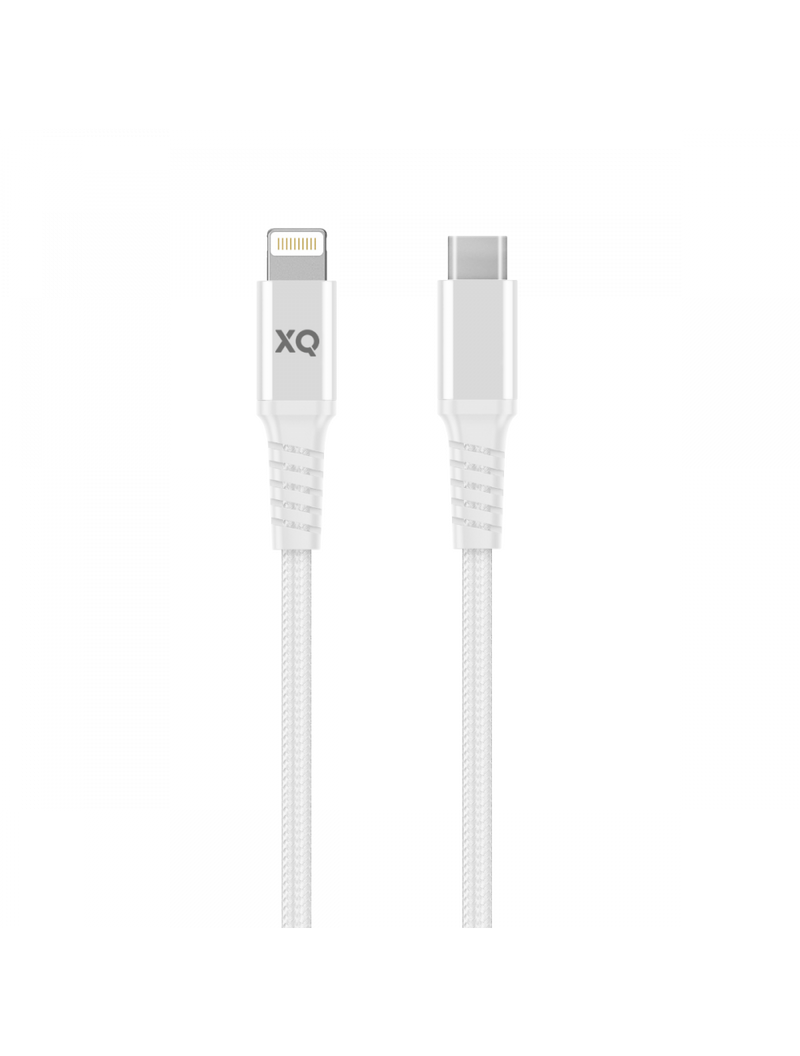 Braided Lightning to USB C 3.0 200cm White