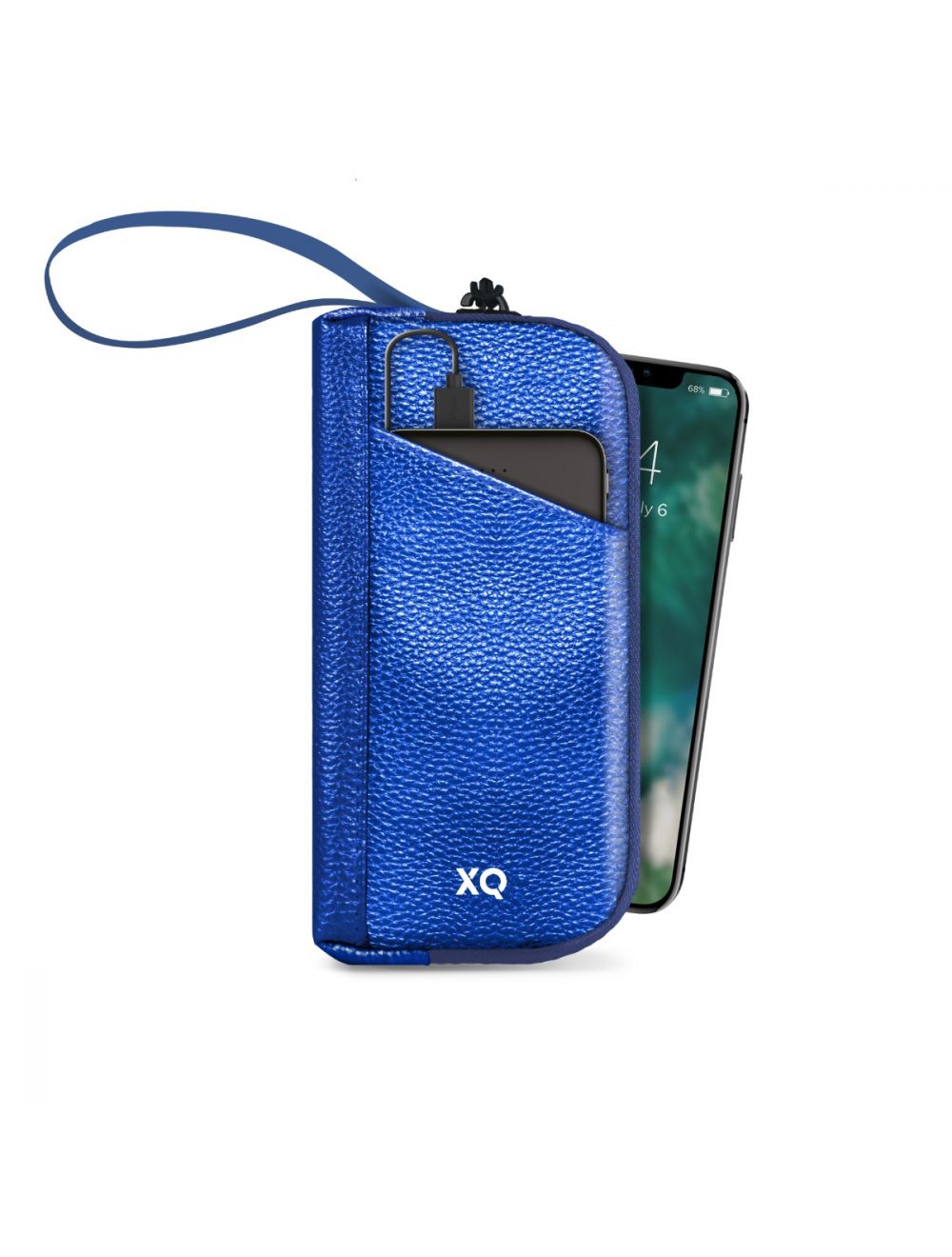 UV Bag with built in 5000 mAh Power Bank Blue