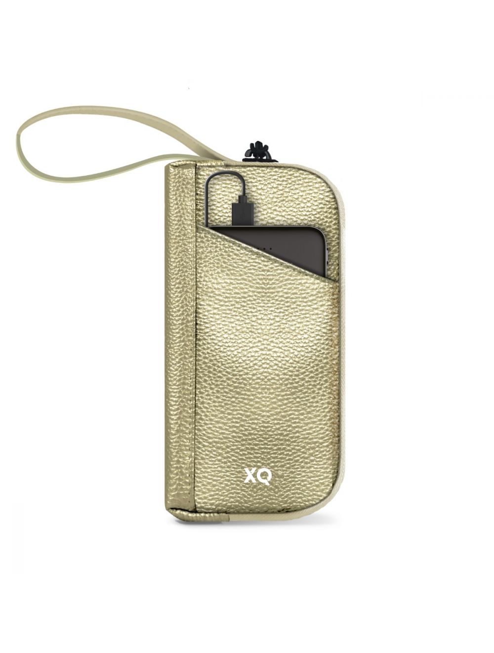 UV Bag with built in 5000 mAh Power Bank Gold